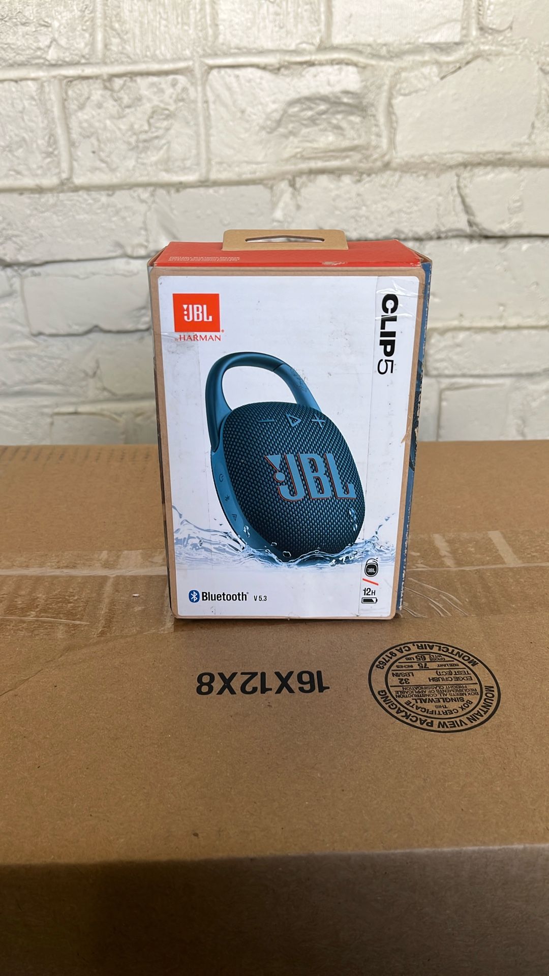 JBL Clip 5 Portable Bluetooth Speaker
