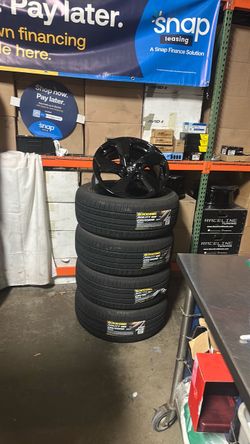 Rim&tires 18” Toyota RAV4 ,, firm price,,,