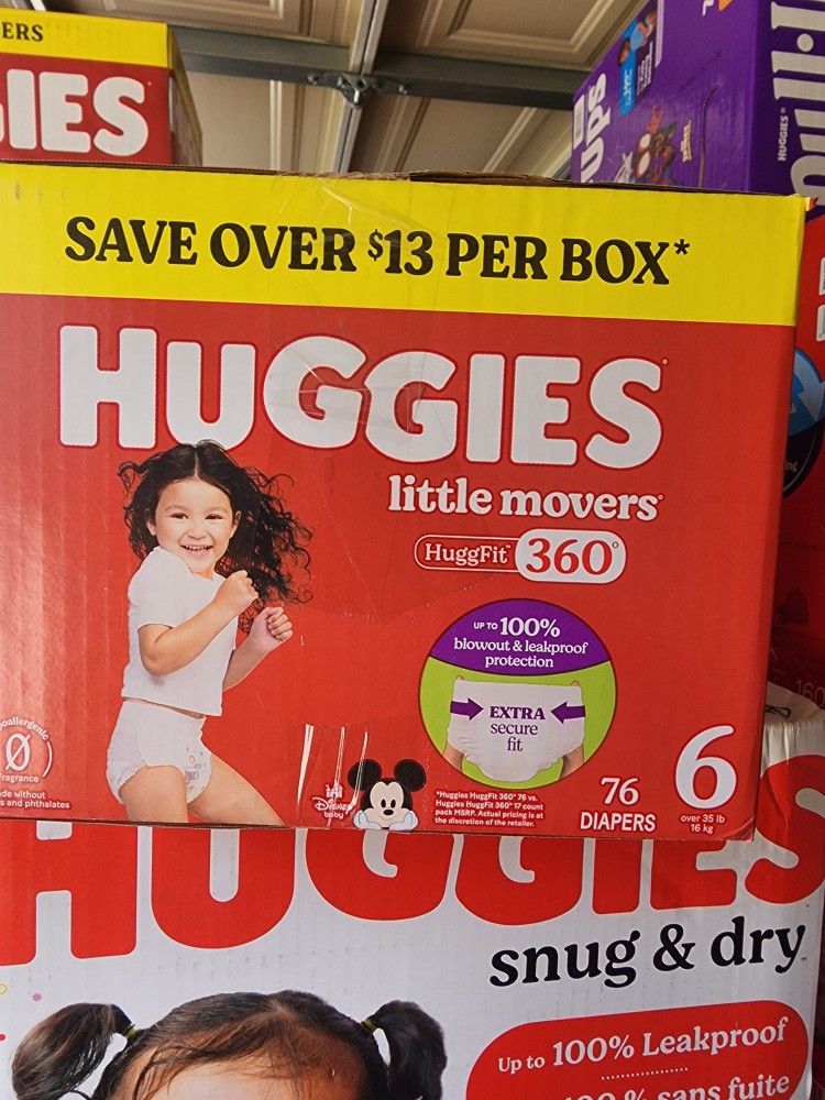 Huggies 6 $30