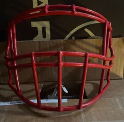 Riddell Youth Face Mask- Red (no Hardware) $50