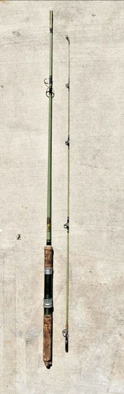 Vintage Shakespeare Wonderod No. 1271 FDK 8" 2-Piece Fly Fishing Rod Cork '60's
