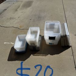 storage bins 