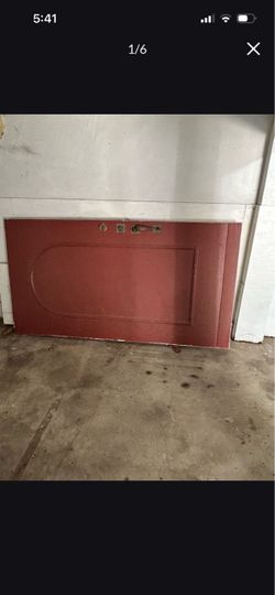 FREE Solid Wood Old Front Door, Very Heavy