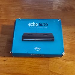 Echo Auto Alexa Open Box 15$