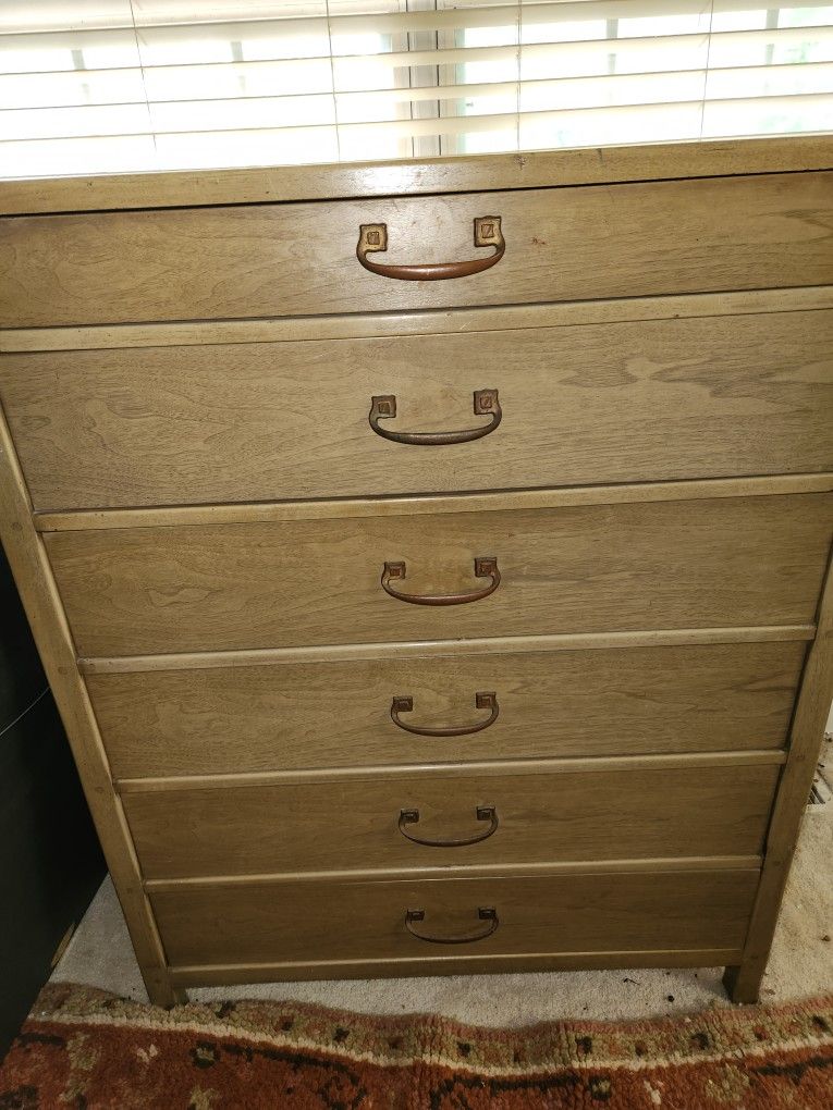Original Sligh Tall Boy Dresser Drawers With Wooden Removable Dividers