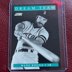 1991 Score #889 Dream Team Wade Boggs Boston Red Sox