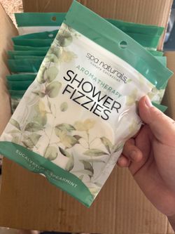 Spa Naturals Aromatherapy Shower Fizzies Eucalyptus Spearmint
