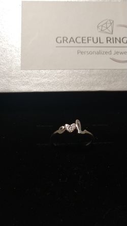 9.25 Sterling silver ring size 7