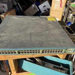  Cisco WS-C3550-48-SMI 48-Port Ethernet Network Switch Catalyst 3550 Series