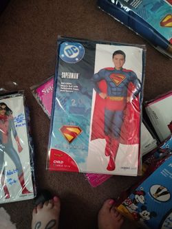 superman size. child large new