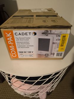 In wall fan heater