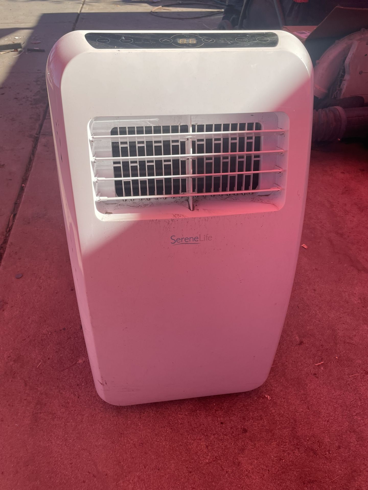 SereneLife 3-in-1 Portable Air Conditioner, 8000 BTU, Dehumidifier, Fan, Remote Control, for 215+ sq. ft.