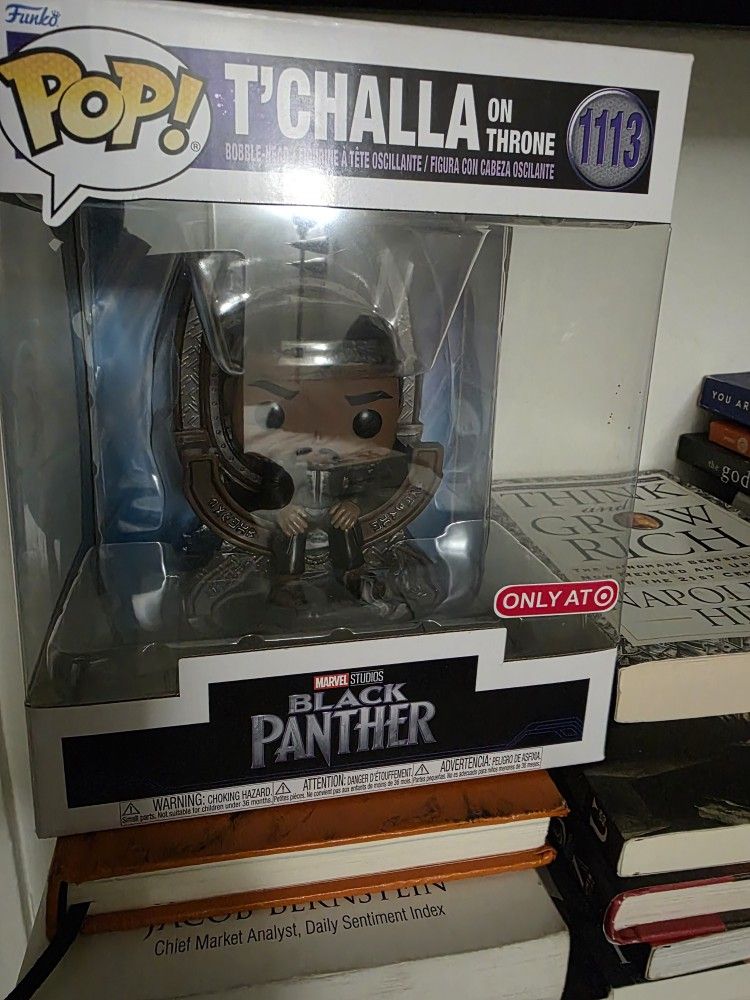 Funko POP! Deluxe: Black Panther - T'Challa on the Throne (Target Exclusive)