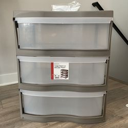 3 large drawer set