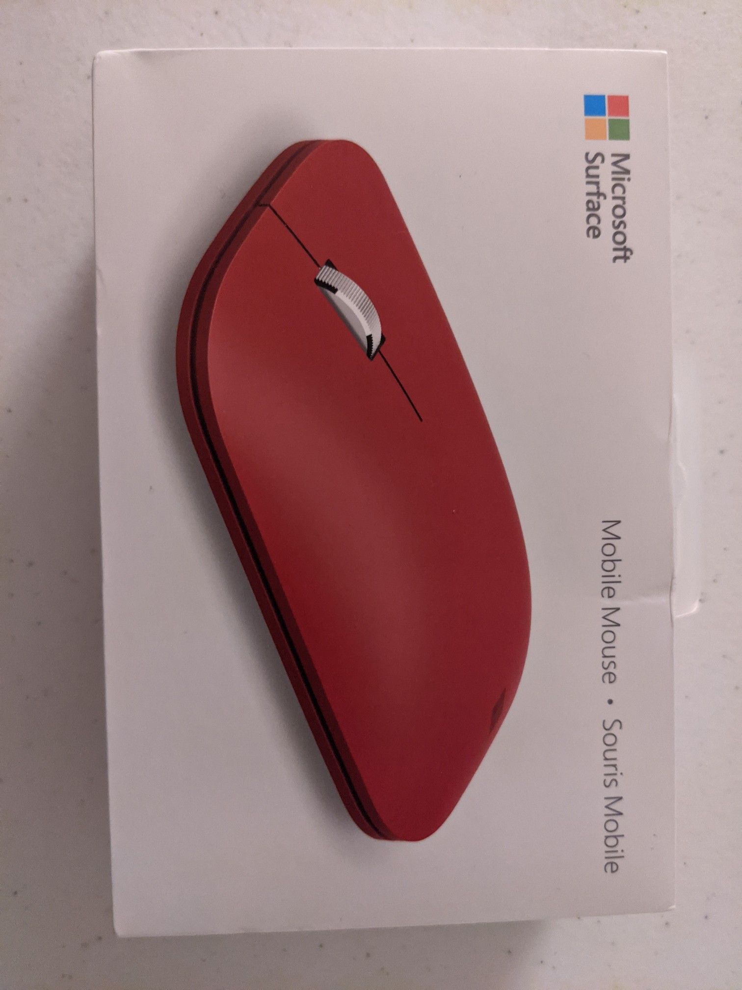 New Microsoft Surface mouse wireless bluetooth poppy red