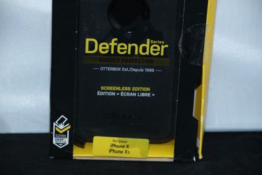 Otterbox defender screenless edition iPhone X XS phone case black
