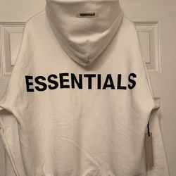 Fear Of God Essentials 3M Logo Pullover Hoodie Size Small for