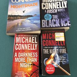 Michael Connelly Book Lot 