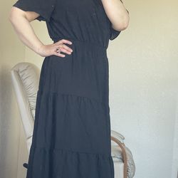 NWT soft black dress size 2X 