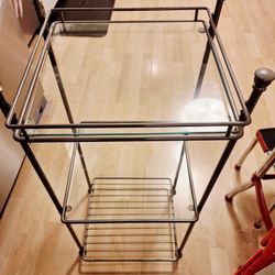 Glass Shelves 3 Tier Stand