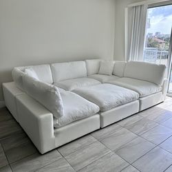NEW White Cloud Couch Sofa Bed