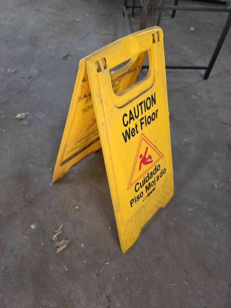 Wet Floor Signs