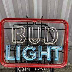 Vintage Budlight Neon Sign