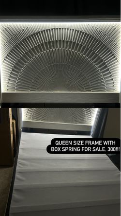Queen bed frame