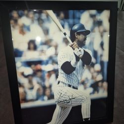 Reggie Jackson Signed Picture