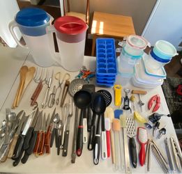 KITCHEN UTENSILS & ITEMS BUNDLE