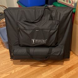 Master Massage Equipment Portable Massage Table with Carrying Case