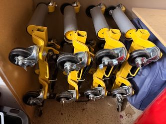 DAYTONA Car Wheel Dolly plus rack