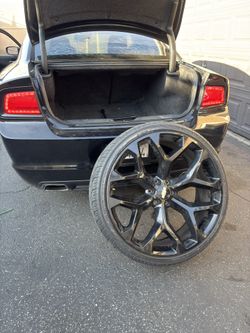 26” snowflake style wheels For Chevy