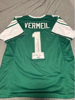 Coach Dick Vermiel Signed Jersey - Radke cert