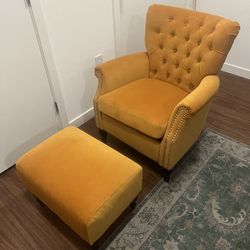 Handy Living Chair And Ottoman 