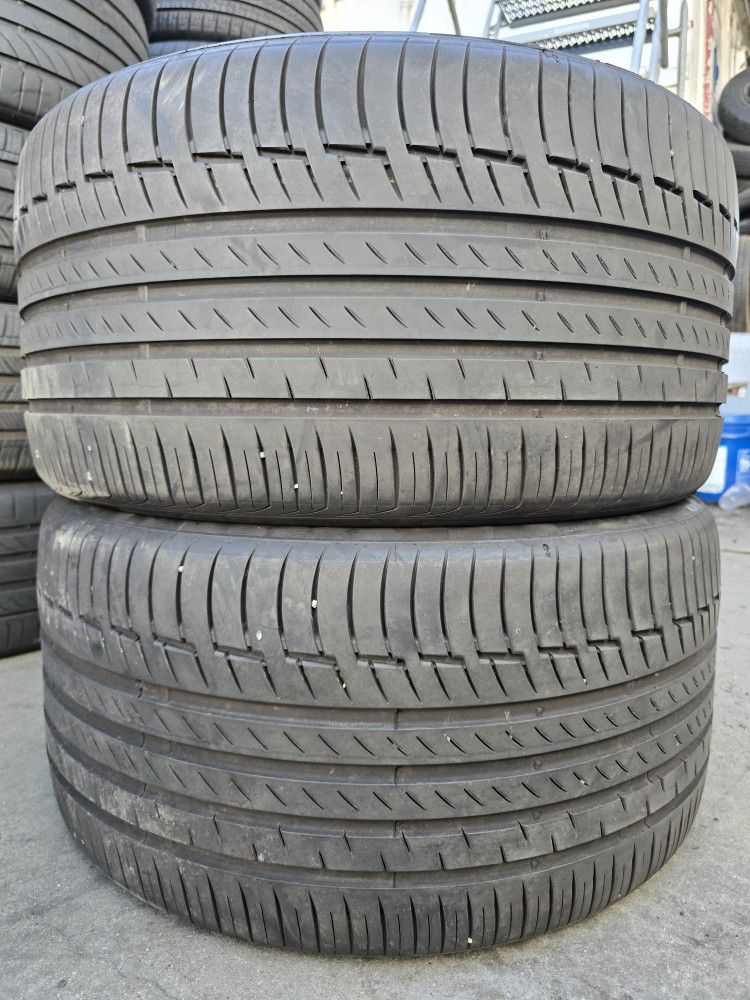 (2) 315 30 22 Continental Tires 