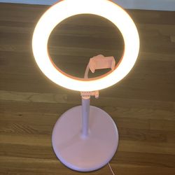 Light LED Lamp With Phone holder For Streamer