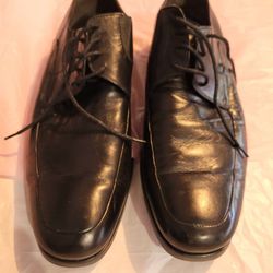 Black Brunomagli Comfort Leather Shoes size 11M made in Italy 