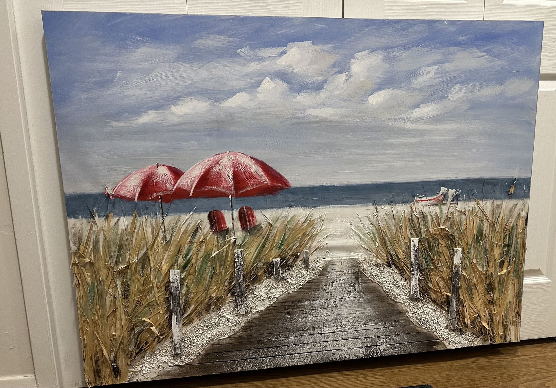 Beach Landscape Canvas Wall Art