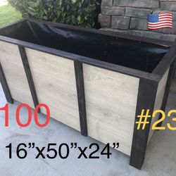 Wood Planter Box Garden Raised Herb Pots 