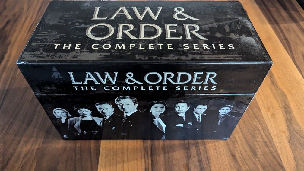 Law And Order, The Complete Series, DVD, 20 Seasons, Like New, Maybe Used Once
