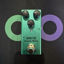 KMISE Analog Delay Electric Guitar Effect Pedal