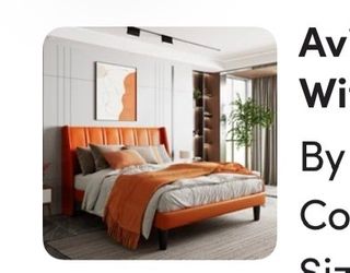Bed frame queen size