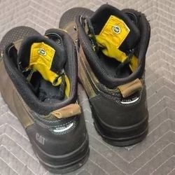 13 W Caterpillar Safety Toe Boots Leather Waterproof 6" Accomplice X