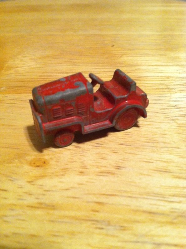 1950s American history toy tractor/truck, this is authentic and original.