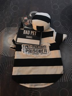 Dog inmate costume