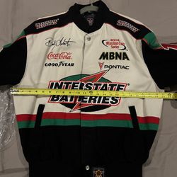 NASCAR Bobby Labonte Interstate Batteries jacket medium