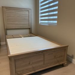 New Twin Bed with Storage Drawers