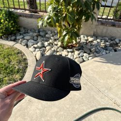 houston astros fitted hat 