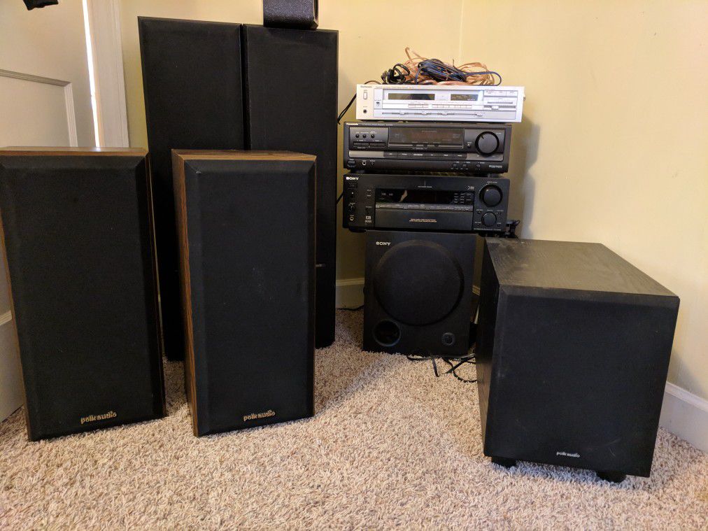 Vintage Audio Equipment (multiple units)